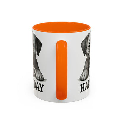 Playful boxer Dog Coffee Mug – Perfect Gift for Dog Lovers, Birthday Mug, Cute Pet Art, Happy Day Mug, Unique Animal Lover Gift