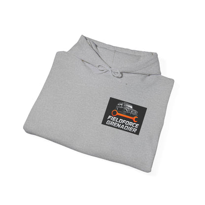 Fieldforce Grenadier Hoodie — Off‑Road Truck Wrench Logo Pullover