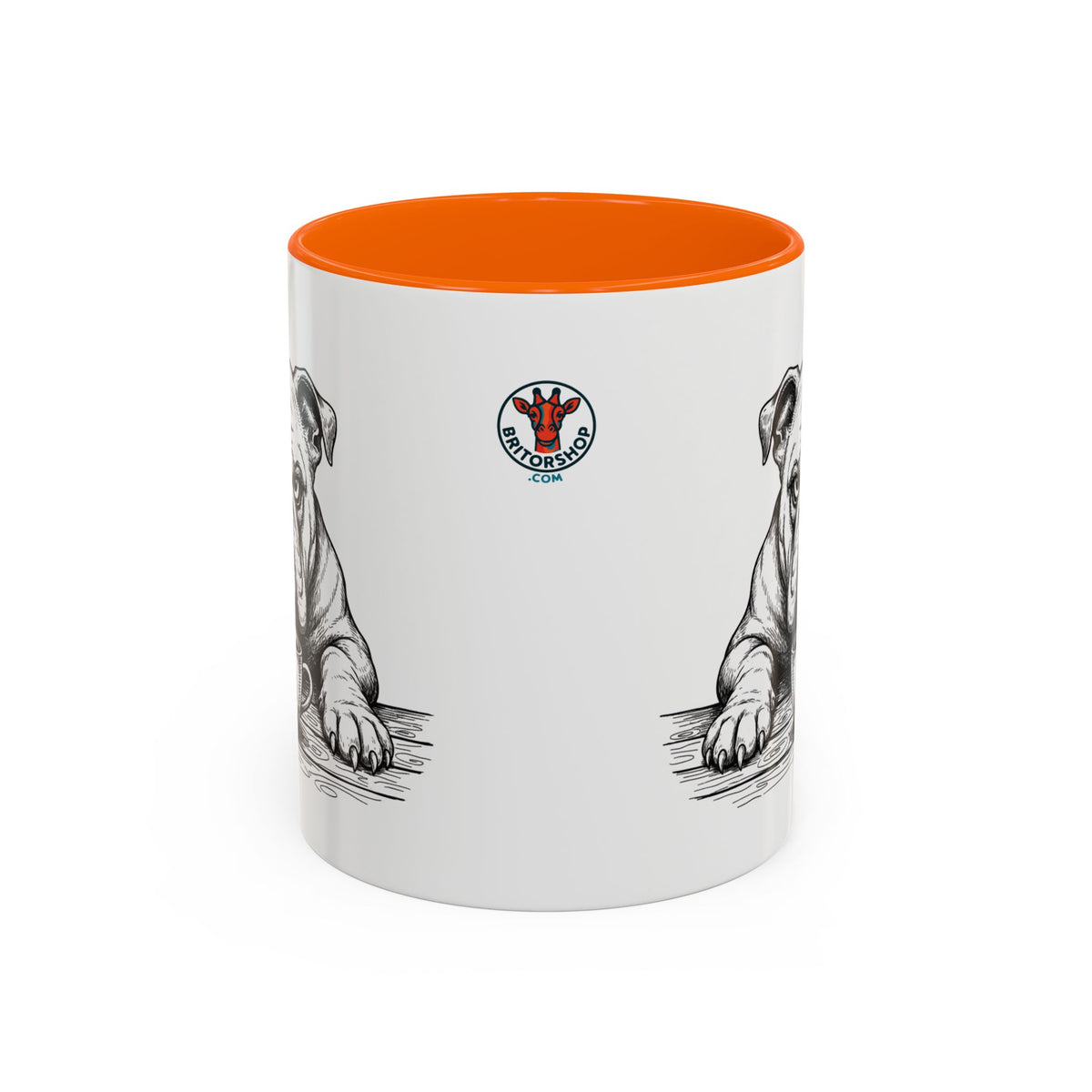 Grumpy Bulldog Coffee Club — Art Print / Mug /