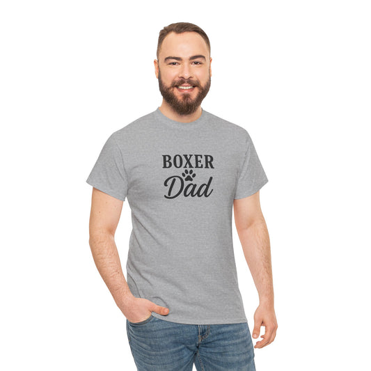 Boxer Dog Dad Tee