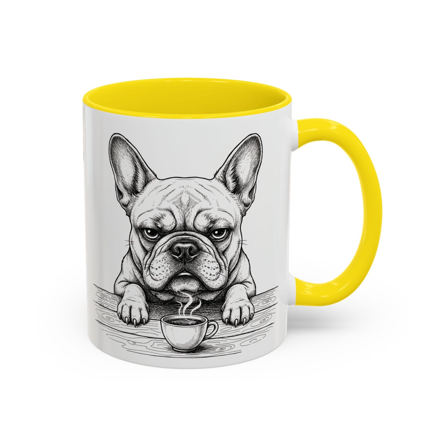 Grumpy French Bulldog Coffee Club —  Mug