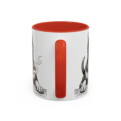 Grumpy Doberman Coffee Club — Art Print / Mug