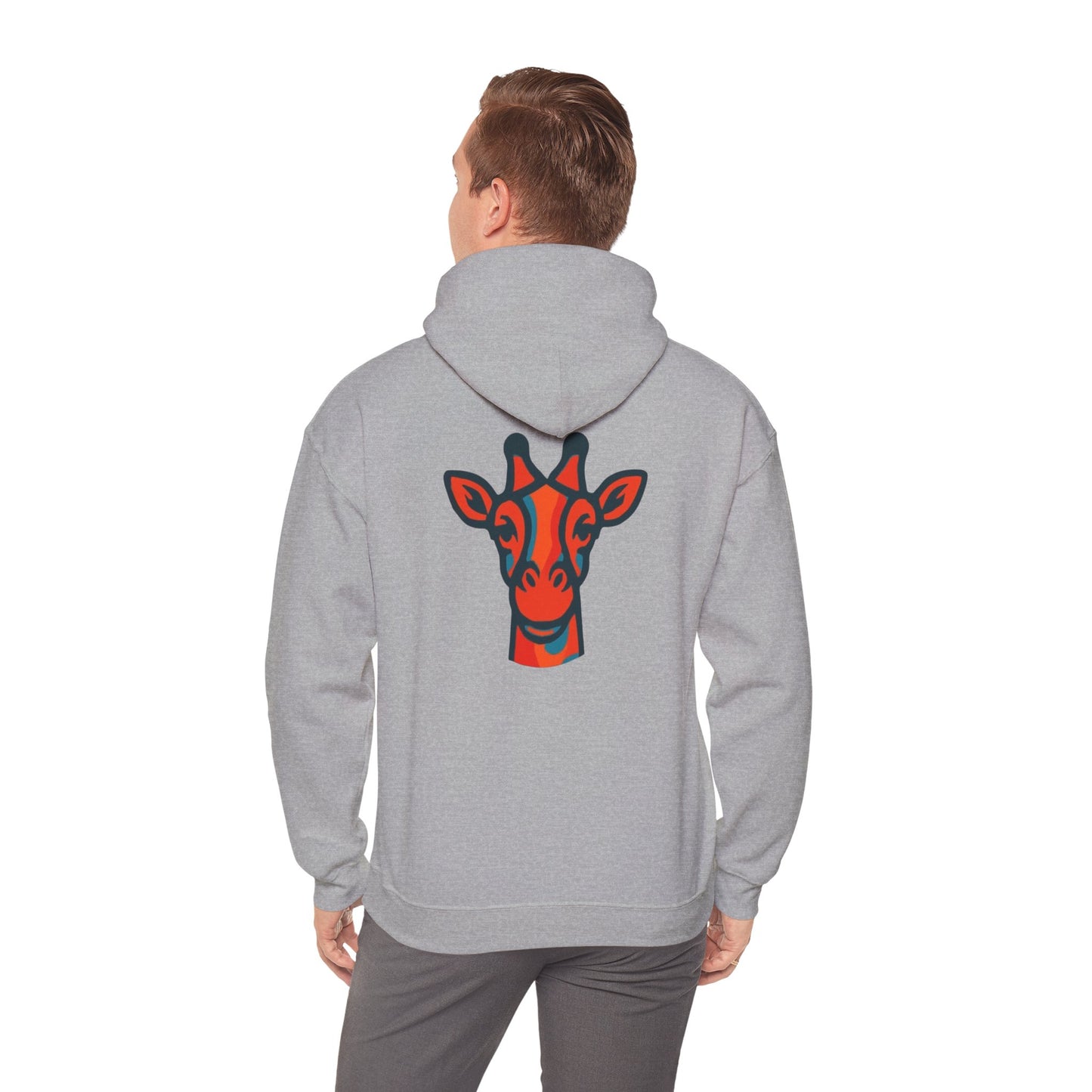 Hooded Sweatshirt Giraffe Head Logo Britor Shop Classy Design
