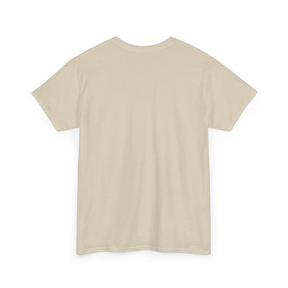Britor classic logo Giraffe  Patch Tee — Small Chest Embroidered Giraffe Graphic T-Shirt