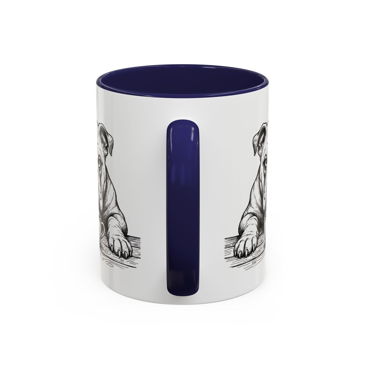 Grumpy Bulldog Coffee Club — Art Print / Mug /