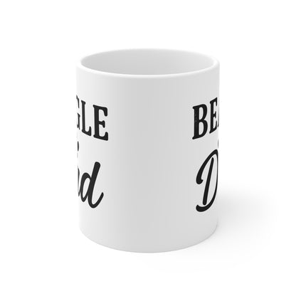Beagle Dad Mug | Perfect Gift for Dog Lovers, Father's Day Coffee Cup, Pet Owner Mug, Cute Beagle Themed Drinkware, Canine Dad Present
