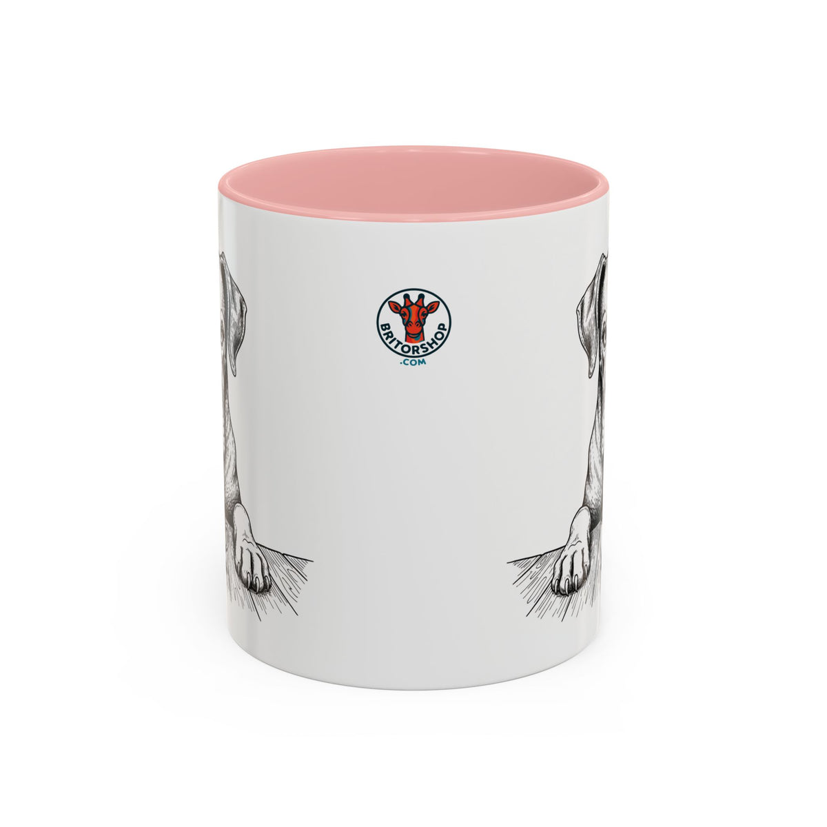 Grumpy Great Dane Coffee Club — Art Print / Mug