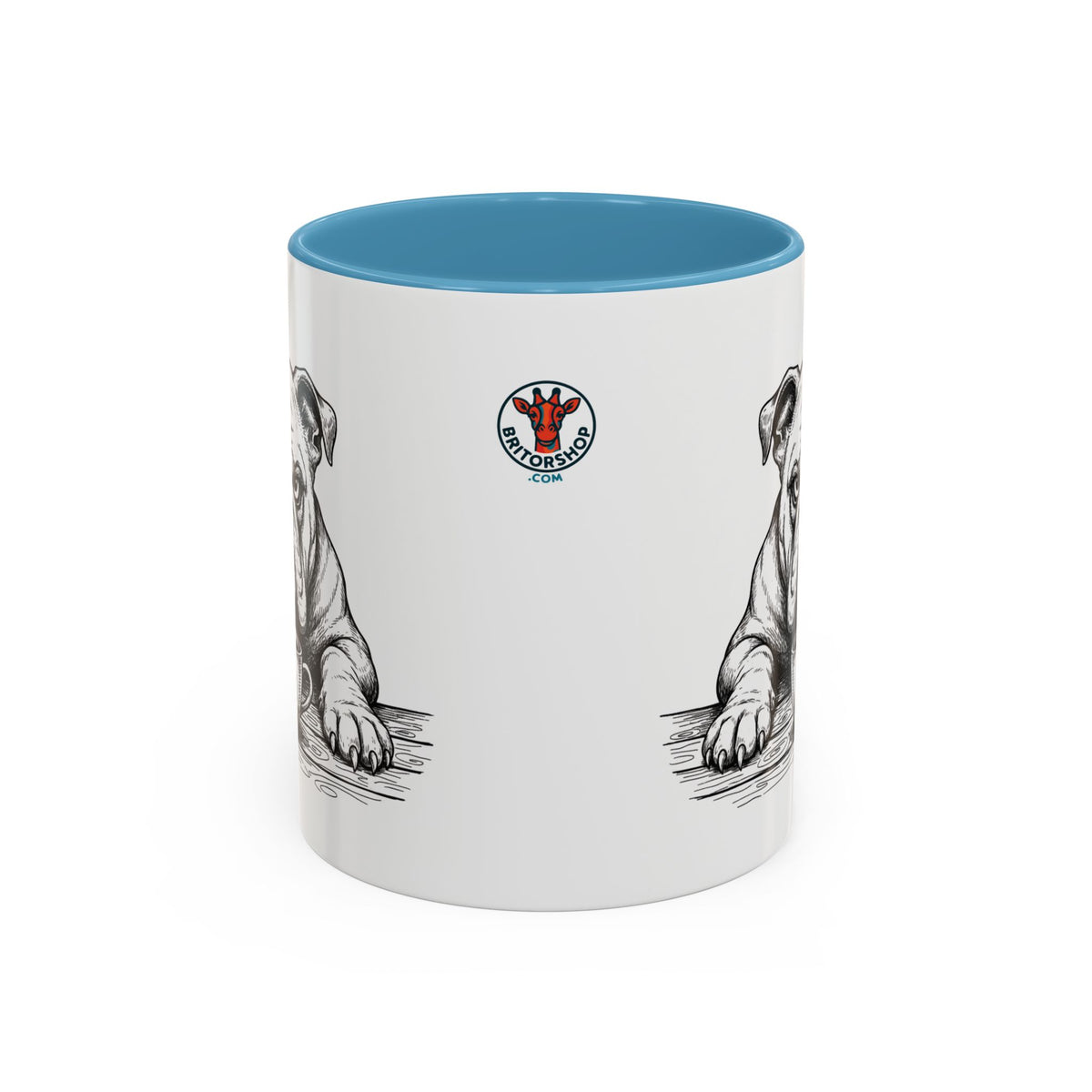Grumpy Bulldog Coffee Club — Art Print / Mug /
