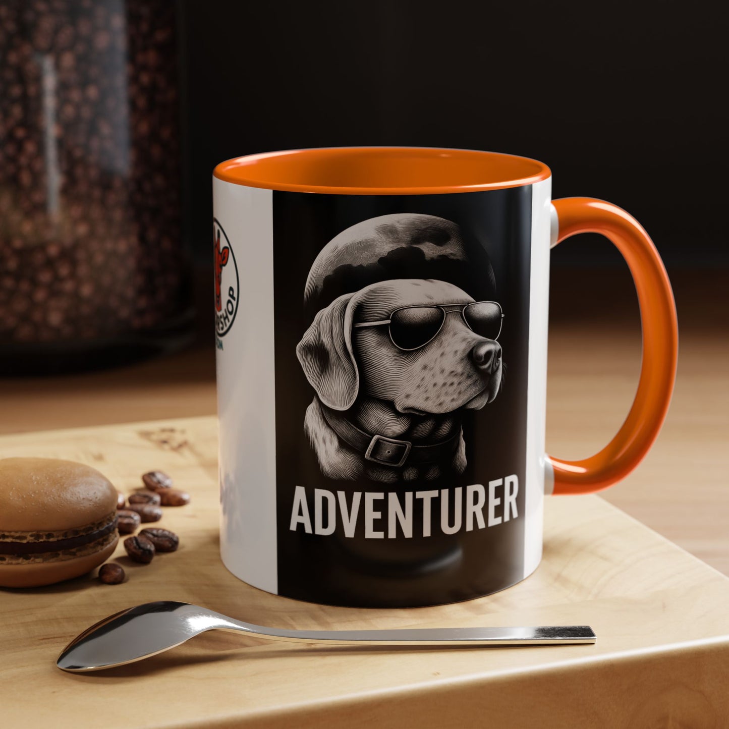 Adventure Dog Beagle Accent Coffee Mug, Unique Gift for Dog Lovers, Funny Pet Mug, Perfect for Birthdays or Holidays, Travel Coffee Cup, Gift [...]