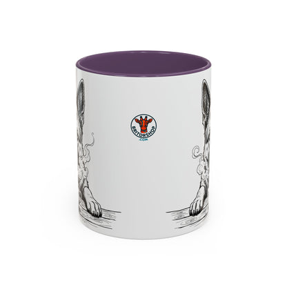 German Shepherd Mug —    Grumpy German Shepherd Coffee Club — Art Print / Mug /