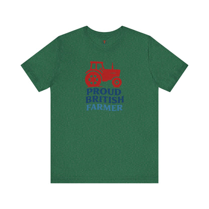 Unisex Tee - Proud British farmer