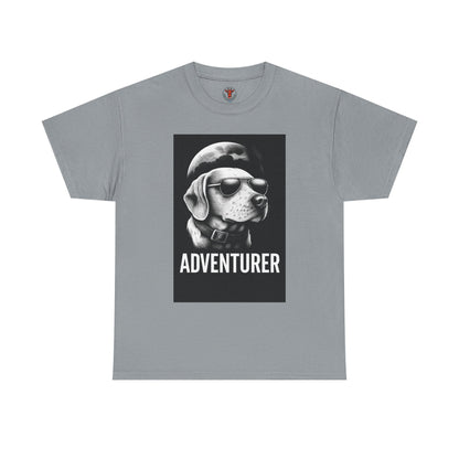 Adventure Beagle Unisex T-Shirt - Moon Night Outdoors