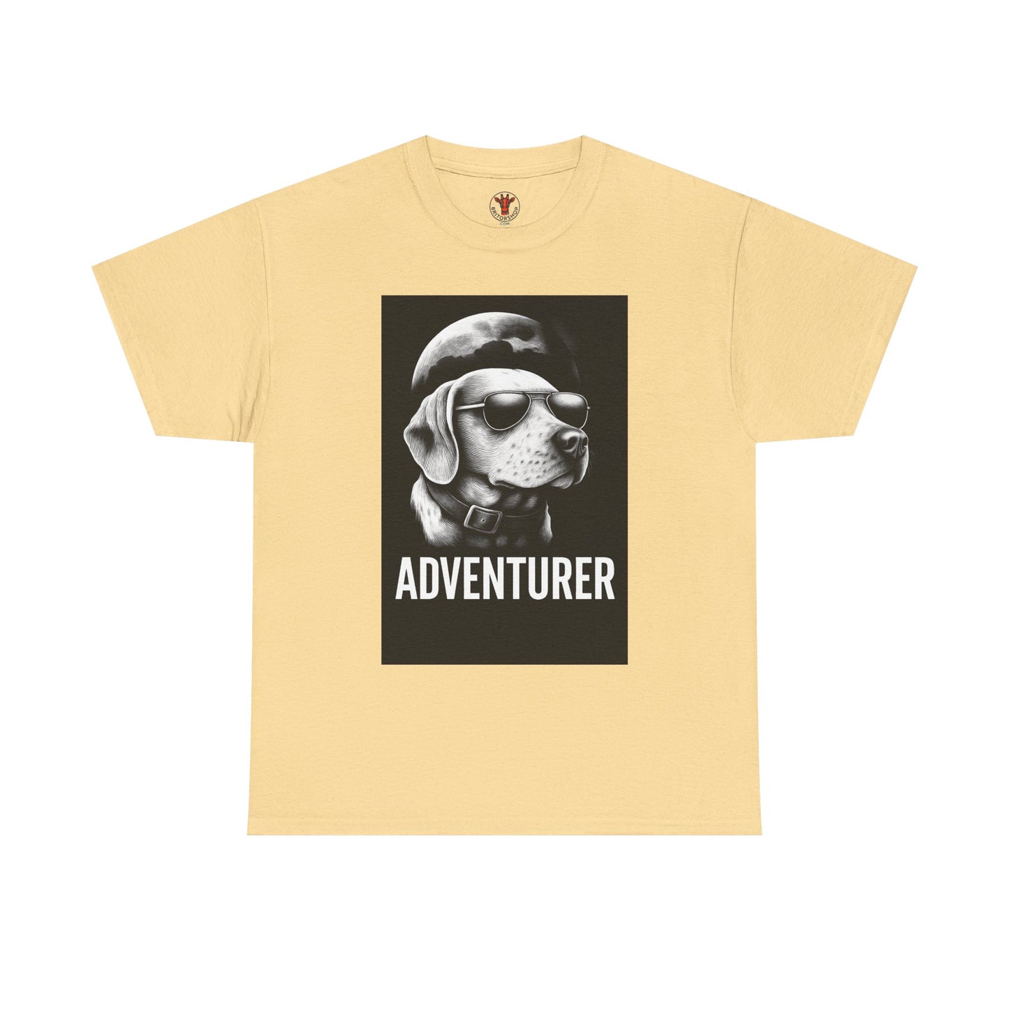 Adventure Beagle Unisex T-Shirt - Moon Night Outdoors