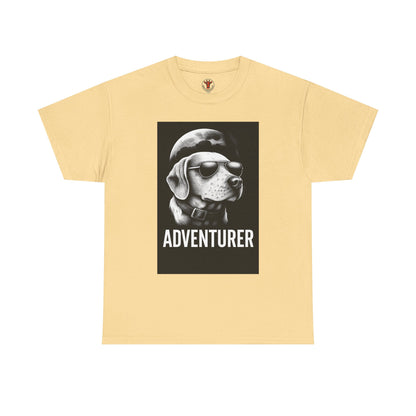 Adventure Beagle Unisex T-Shirt - Moon Night Outdoors