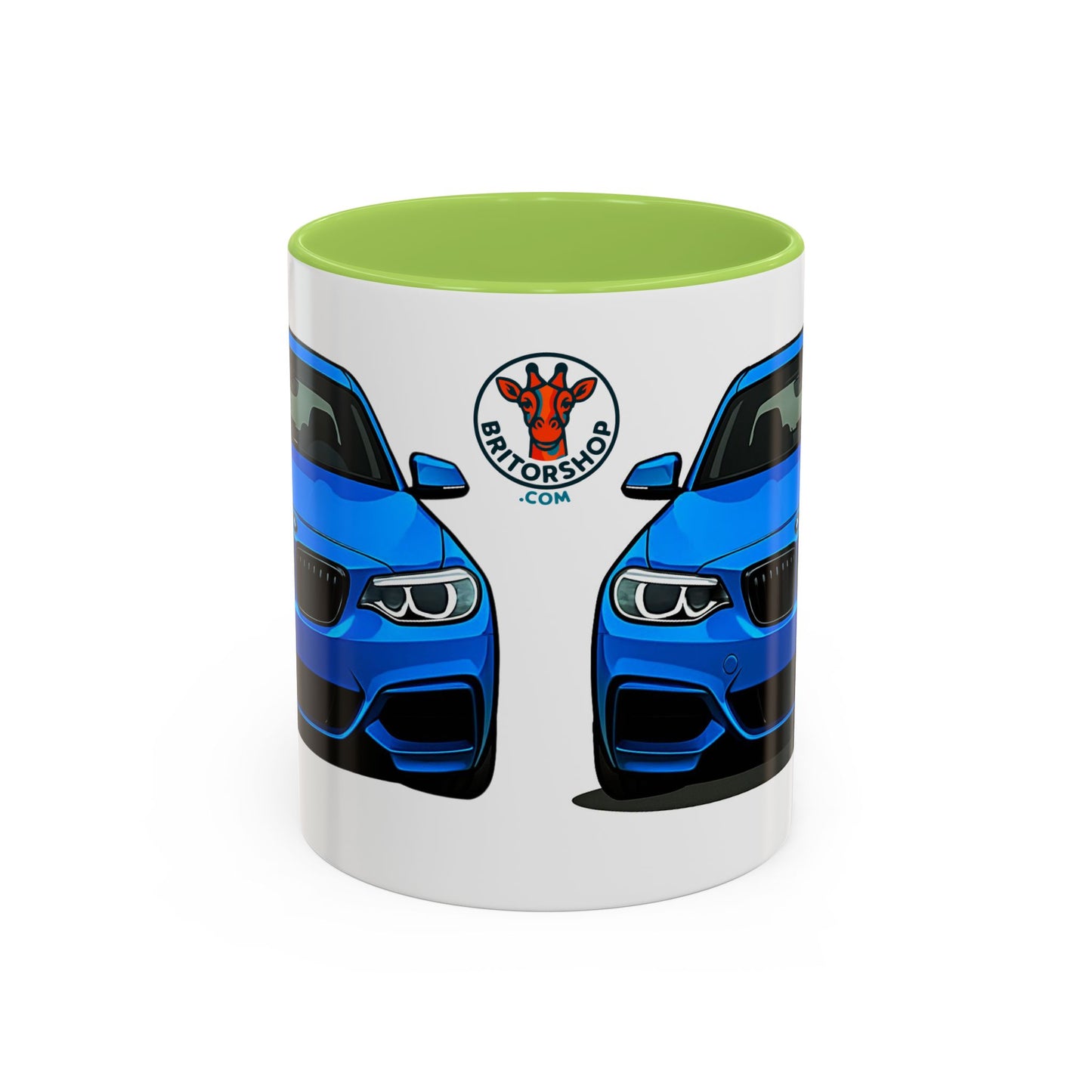 Coffee Mug - Bmw M240i F22 B58 M Performance Estoril Blue Design