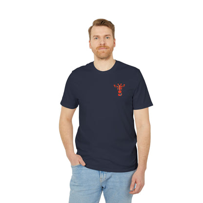 Britor classic Giraffe logo Mini Patch T-Shirt — Cute Chest Graphic Tee for Animal Lovers
