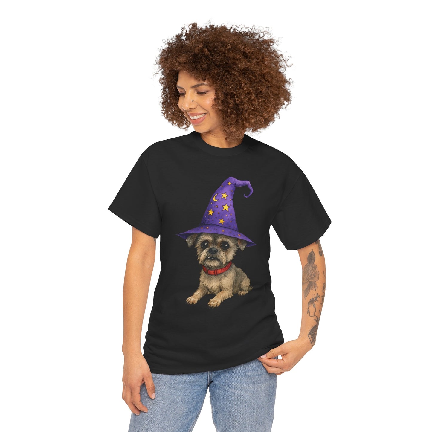 Funny Shorkie Wizard Unisex Tee