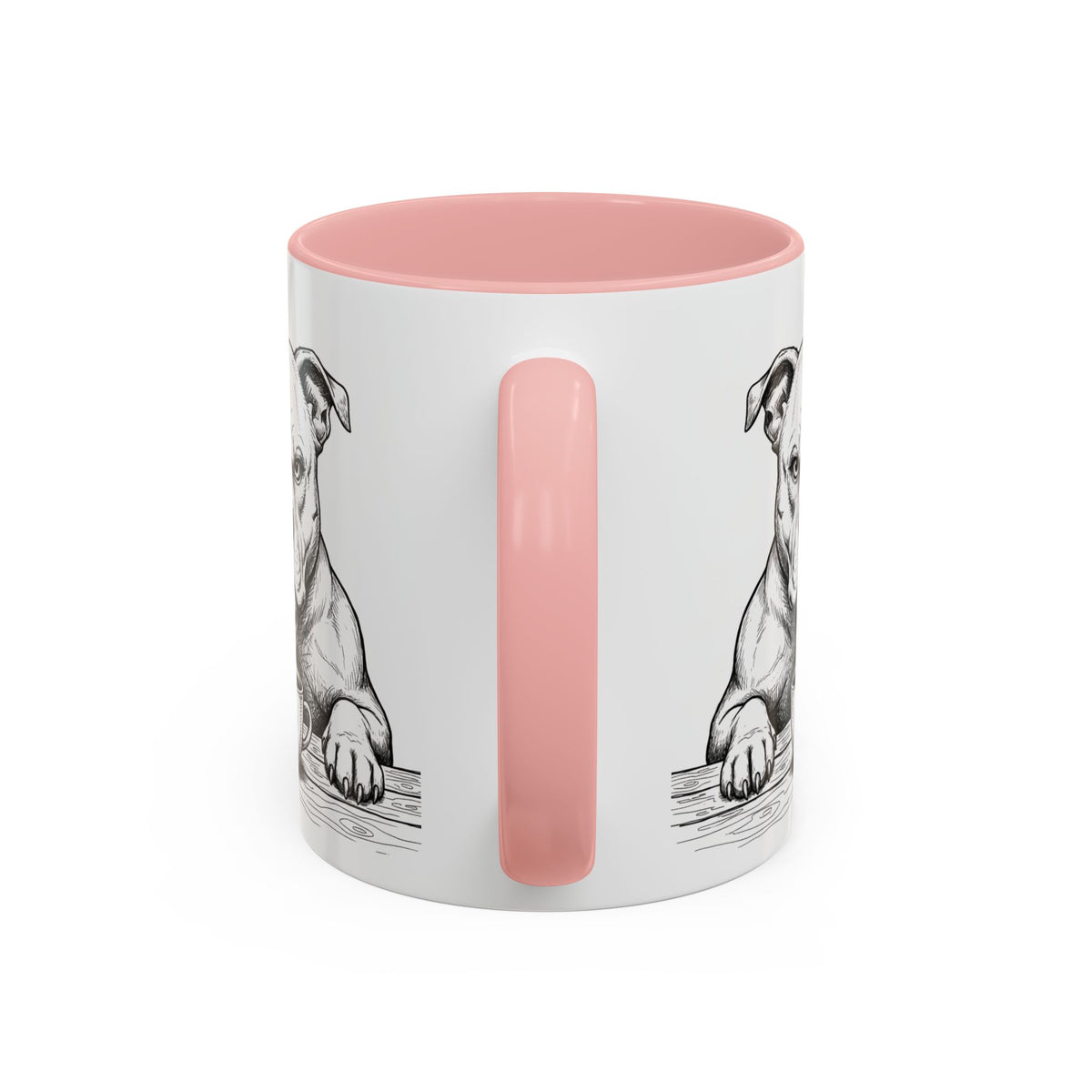 Grumpy Staffordshire Bull Terrier Coffee Club — Art Print / Mug