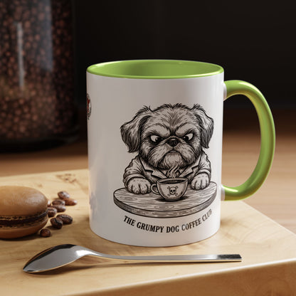 Grumpy Shih Tzu Coffee Club — Art Print / Mug