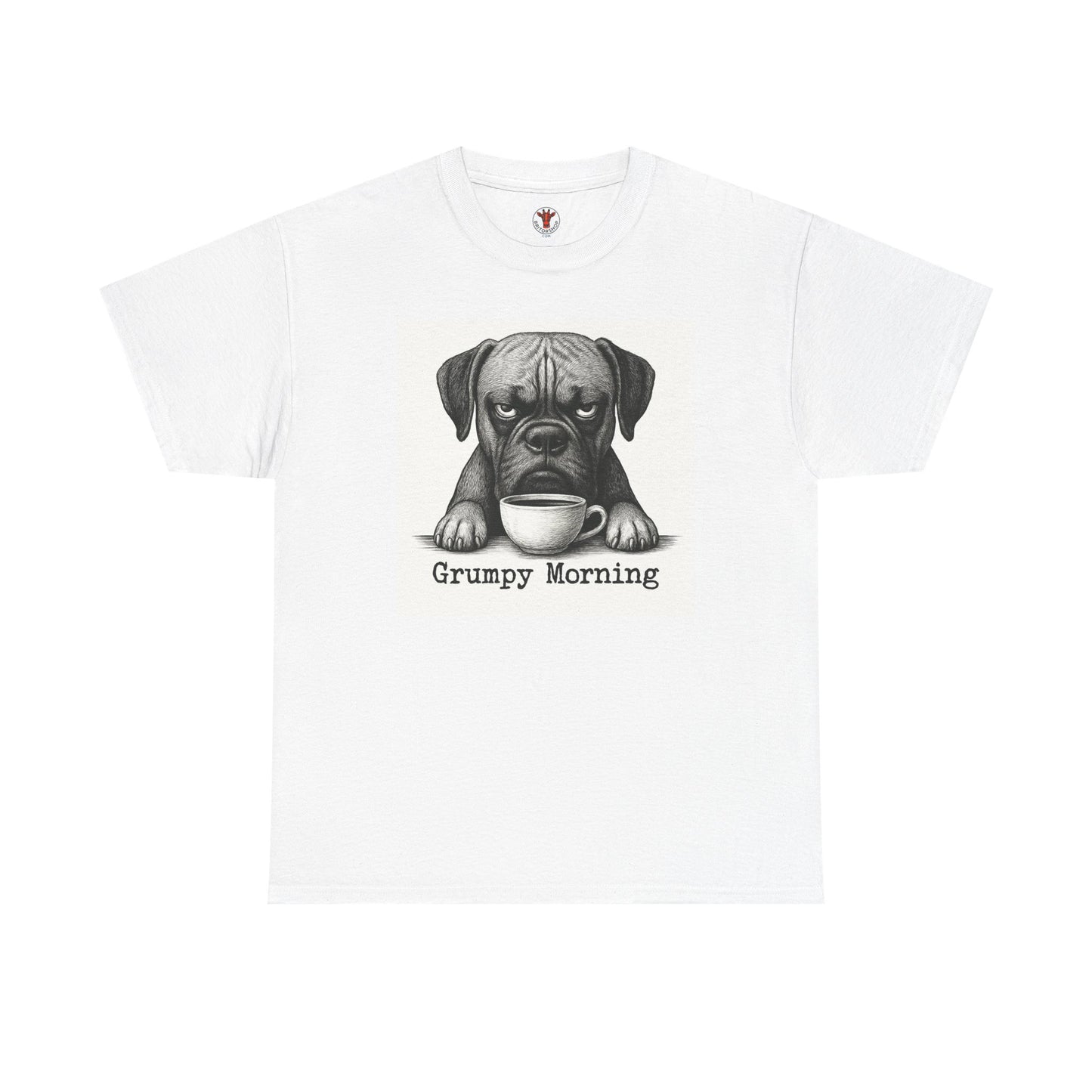 Dog Lover Tee - Funny Grumpy Boxer Dog Unisex T-Shirt
