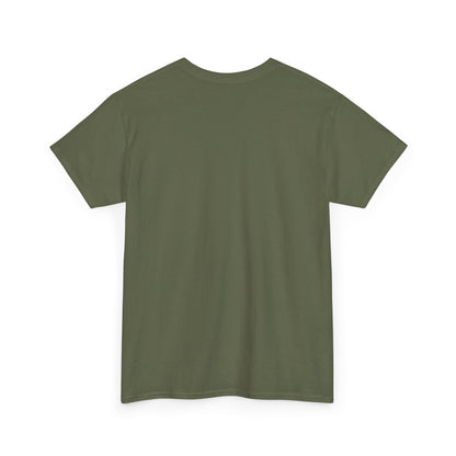 Britor classic logo Giraffe  Patch Tee — Small Chest Embroidered Giraffe Graphic T-Shirt