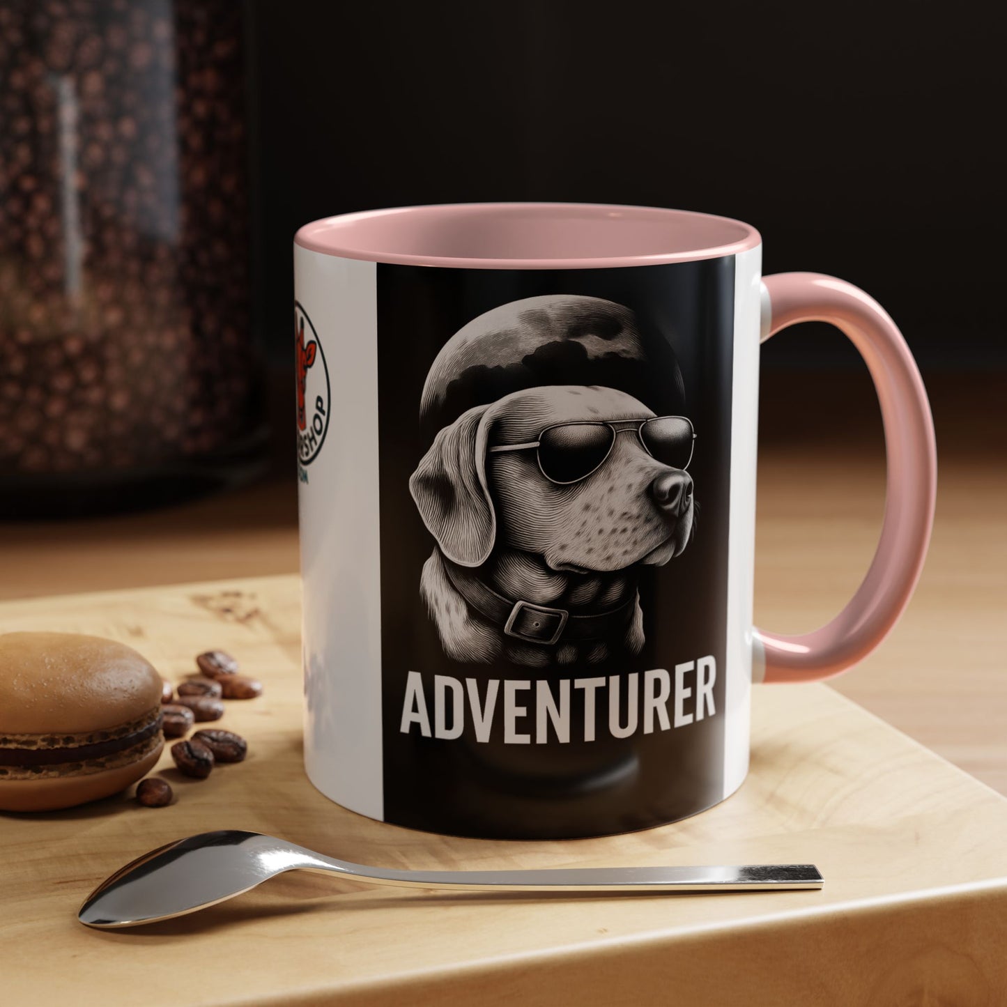 Adventure Dog Beagle Accent Coffee Mug, Unique Gift for Dog Lovers, Funny Pet Mug, Perfect for Birthdays or Holidays, Travel Coffee Cup, Gift [...]