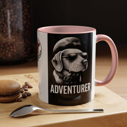 Adventure Dog Beagle Accent Coffee Mug, Unique Gift for Dog Lovers, Funny Pet Mug, Perfect for Birthdays or Holidays, Travel Coffee Cup, Gift [...]