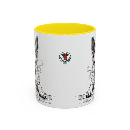 German Shepherd Mug —    Grumpy German Shepherd Coffee Club — Art Print / Mug /