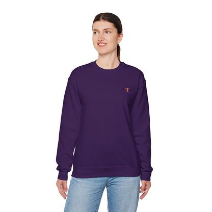 Embroidered Tiny Giraffe Britor classic Crewneck Sweatshirt — Minimal Animal Lover classy Pullover