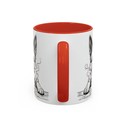 German Shepherd Mug —    Grumpy German Shepherd Coffee Club — Art Print / Mug /