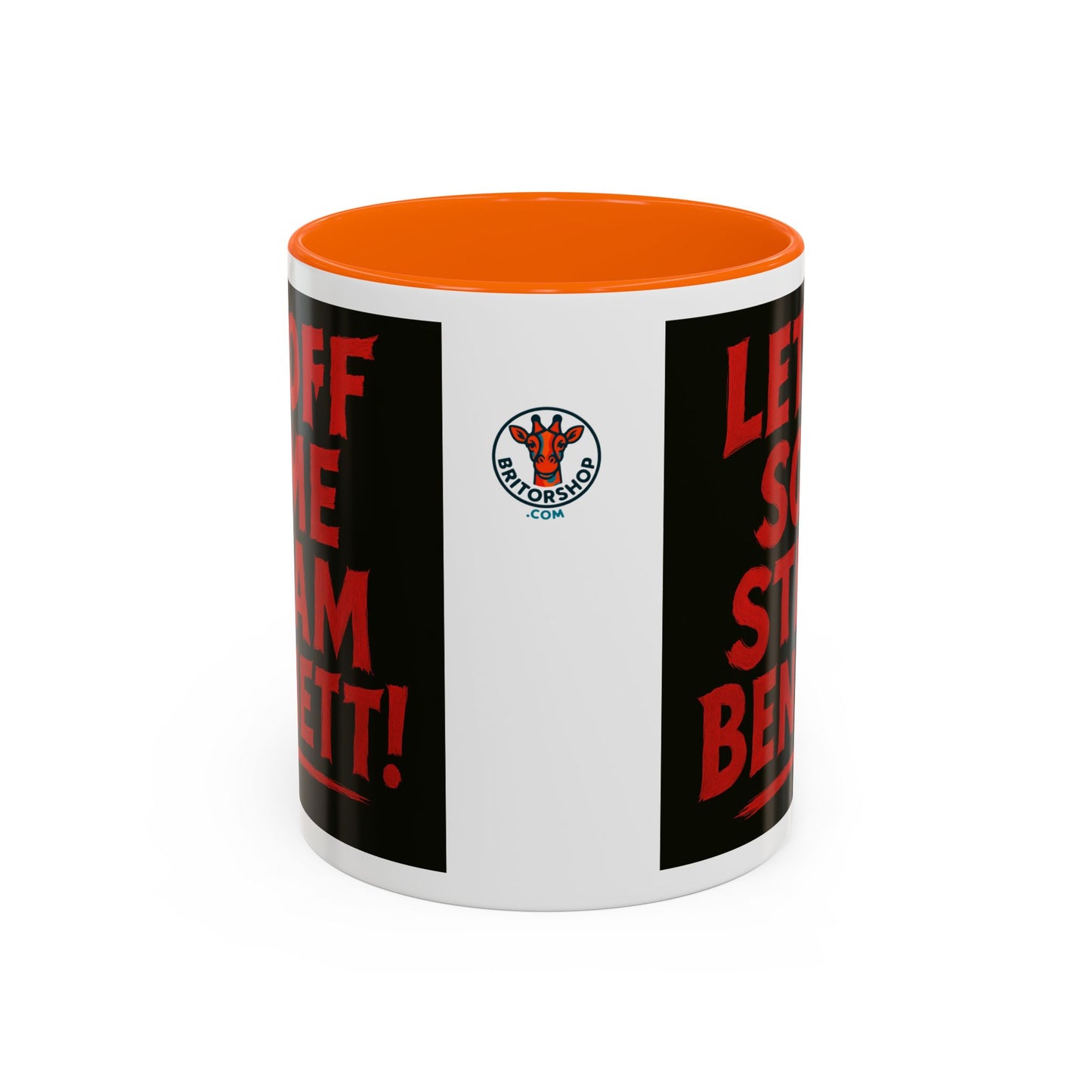 Bold Statement Coffee Mug - Let Off Some Steam Bennett! - Funny Gift, Coffee Lover Gift, Office Mug, Unique Mug, Personalized Cup