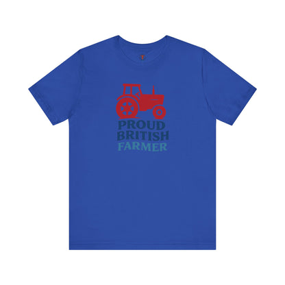 Unisex Tee - Proud British farmer