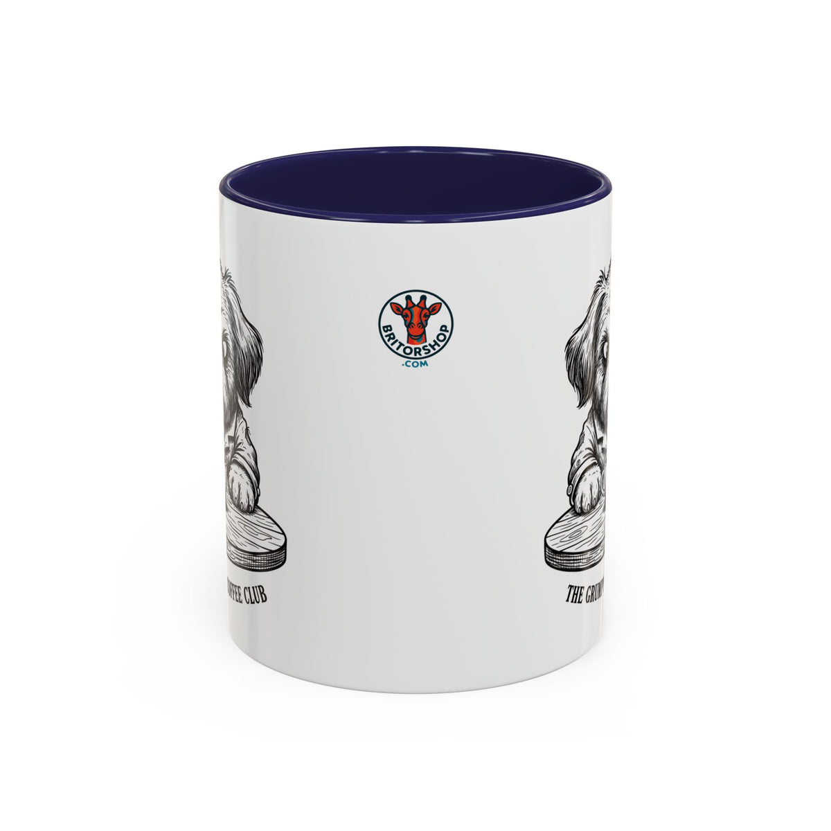 Grumpy Shih Tzu Coffee Club — Art Print / Mug
