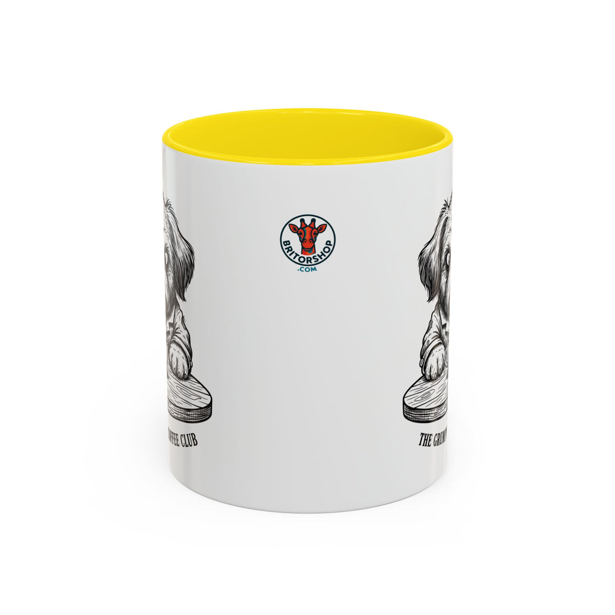 Grumpy Shih Tzu Coffee Club — Art Print / Mug