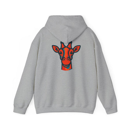 Hooded Sweatshirt Giraffe Head Logo Britor Shop Classy Design