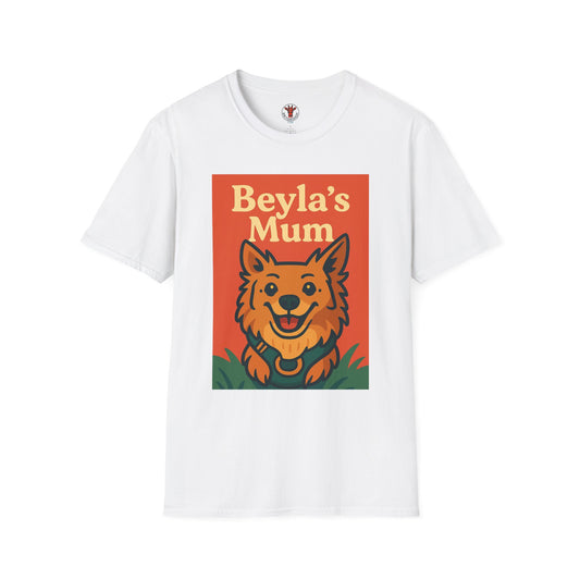 Beyla's Mum T-Shirt – Cute Personalized Dog Mom Tee