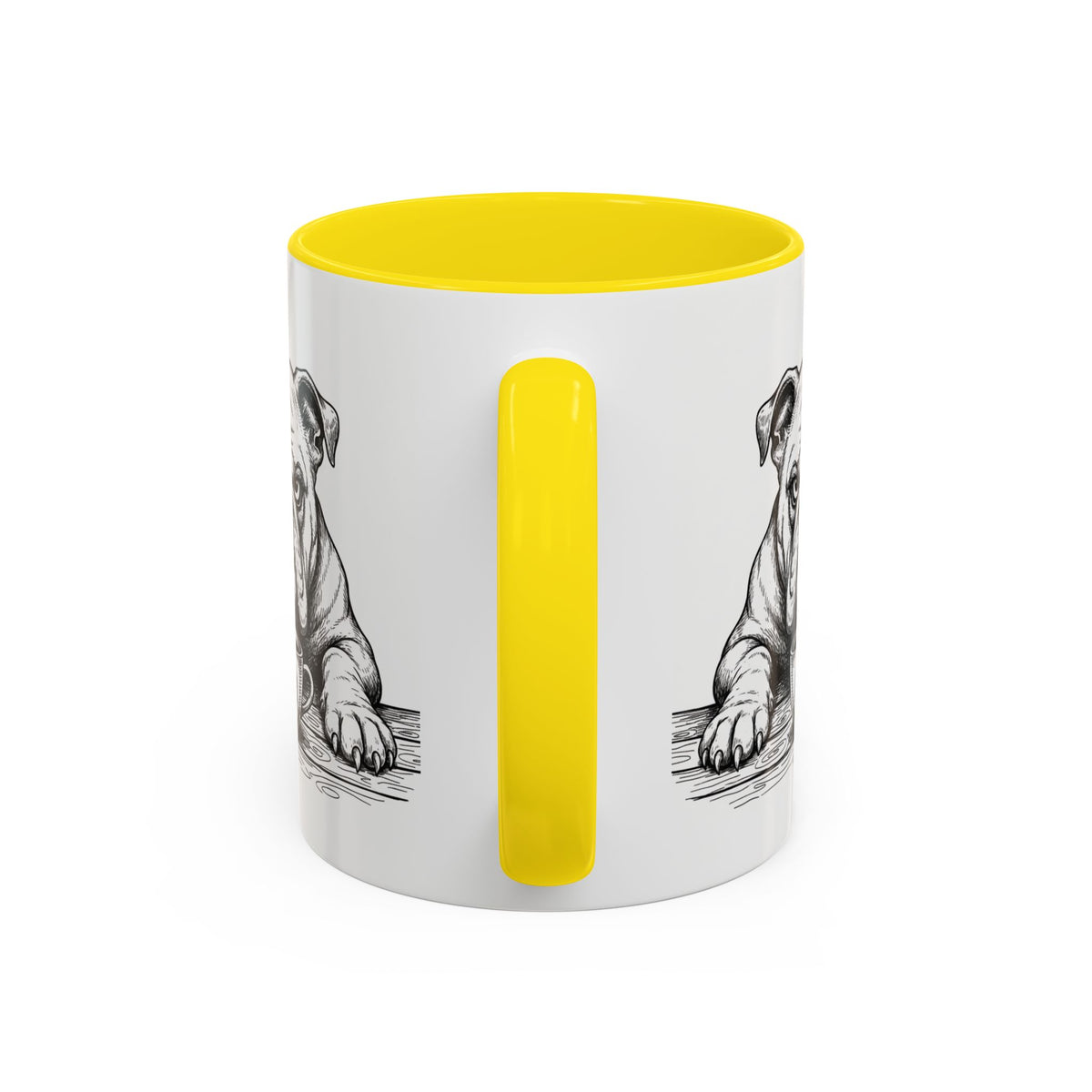 Grumpy Bulldog Coffee Club — Art Print / Mug /