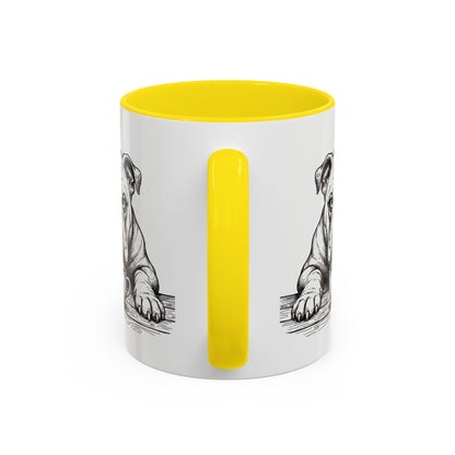 Grumpy Bulldog Coffee Club — Art Print / Mug /