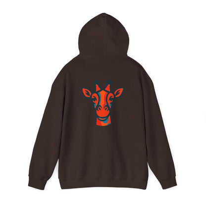 Hooded Sweatshirt Giraffe Head Logo Britor Shop Classy Design
