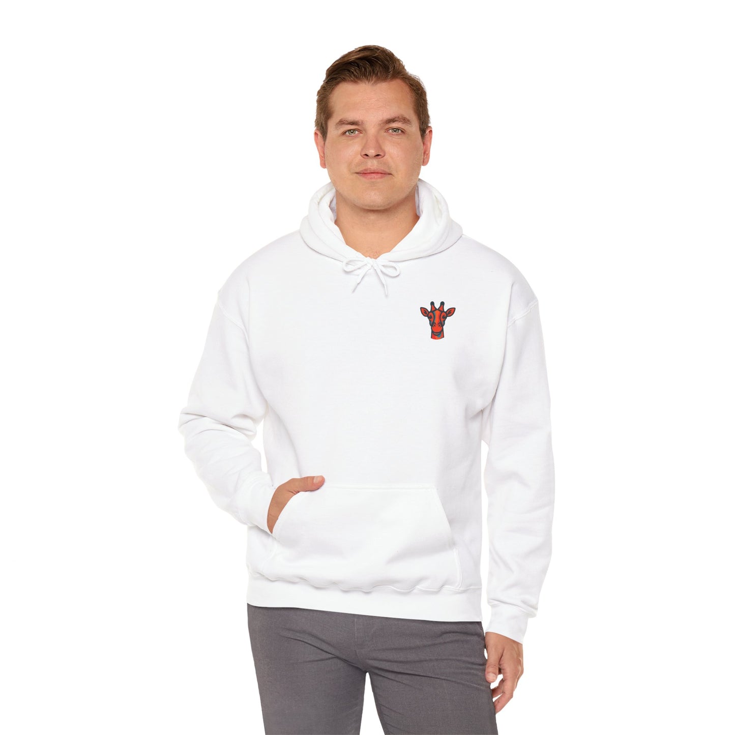 Hooded Sweatshirt Giraffe Head Logo Britor Shop Classy Design