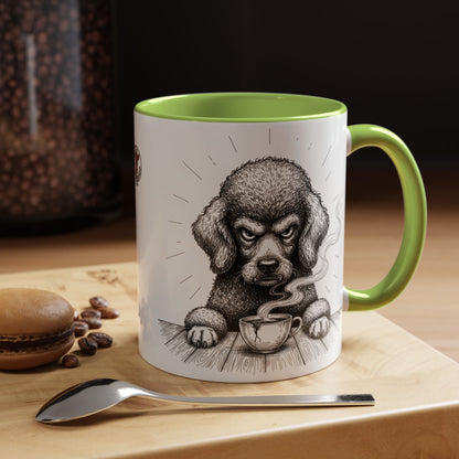 Grumpy Poodle Coffee Club — Art Print / Mug /