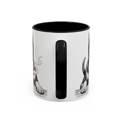 Grumpy Doberman Coffee Club — Art Print / Mug