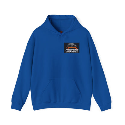 Fieldforce Grenadier Hoodie — Off‑Road Truck Wrench Logo Pullover