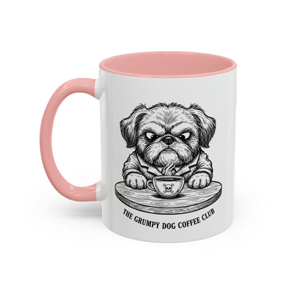 Grumpy Shih Tzu Coffee Club — Art Print / Mug
