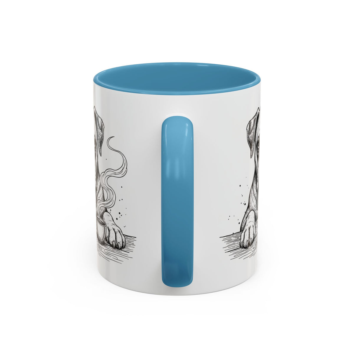 Grumpy Boxer Coffee Club — Art Print / Mug /
