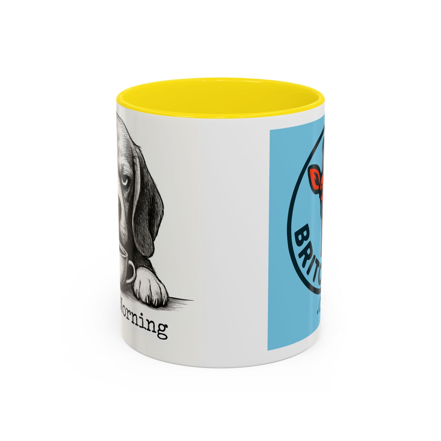 Coffee Mug - Grumpy Beagle Funny 11oz/15oz Morning Coffee Cup