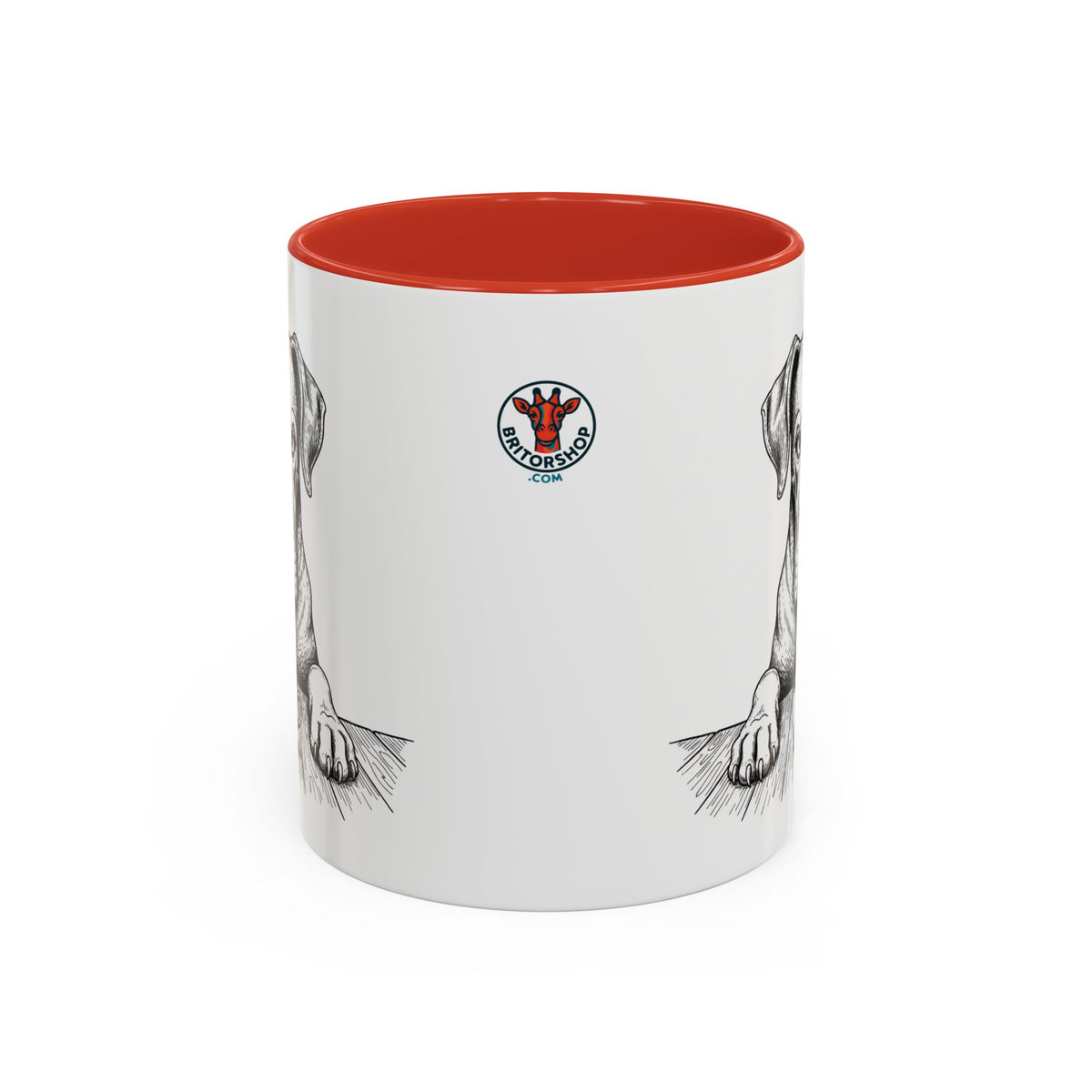 Grumpy Great Dane Coffee Club — Art Print / Mug