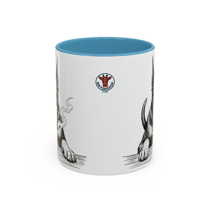 Grumpy Doberman Coffee Club — Art Print / Mug