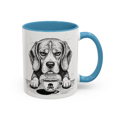 Grumpy Beagle Coffee Club — Art Print / Mug /