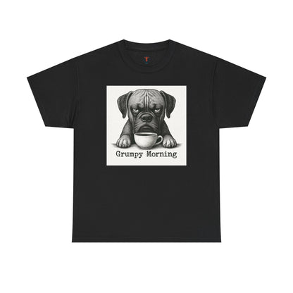 Dog Lover Tee - Funny Grumpy Boxer Dog Unisex T-Shirt